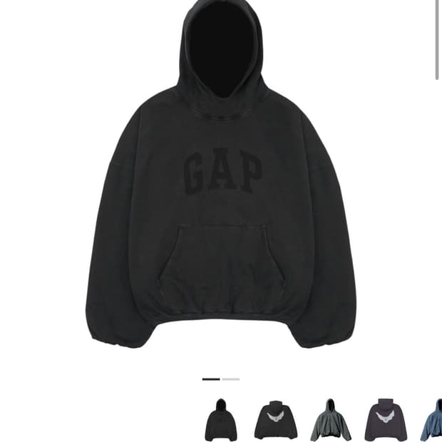 이지갭발렌시아가 도브 워시드블랙 m사이즈