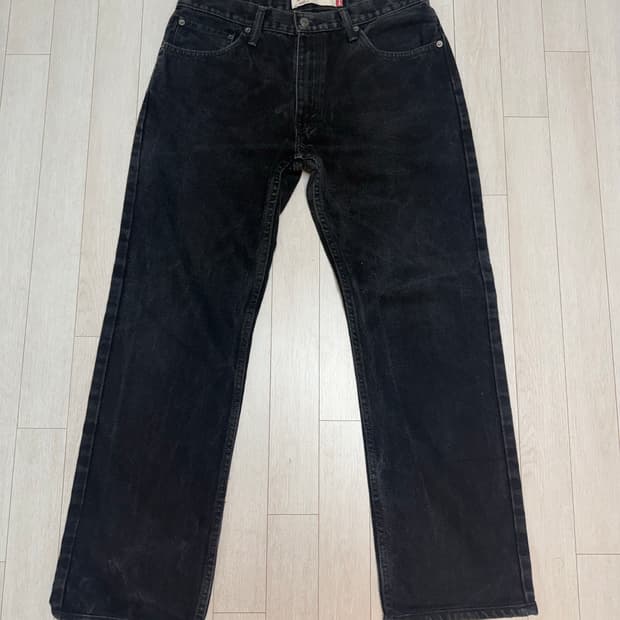 리바이스 505 블랙진 스트레이트 핏 31~32 size