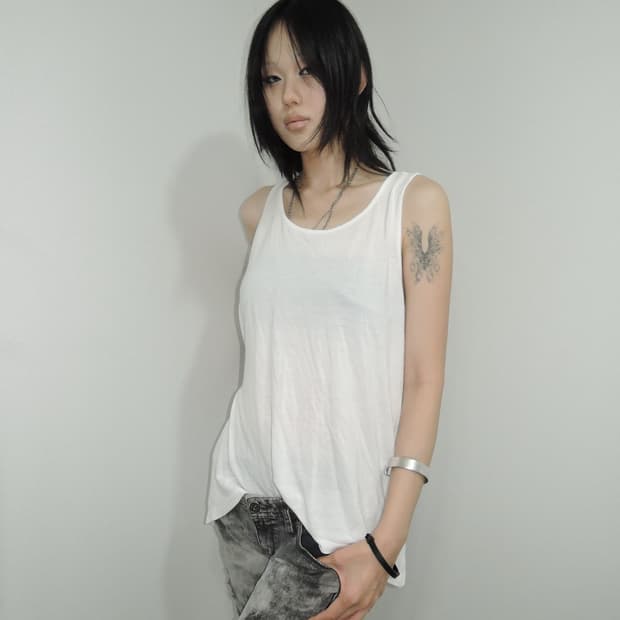 White Tank Top
