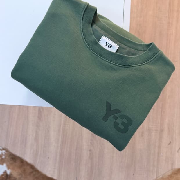 y3 엑라 606974 6.8  와이쓰리 Y3 클래식 로고 맨투맨 