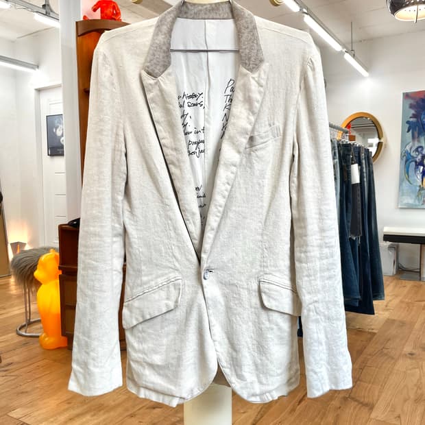 [3] 이사무 카타야마 백래쉬 테일러드 자켓