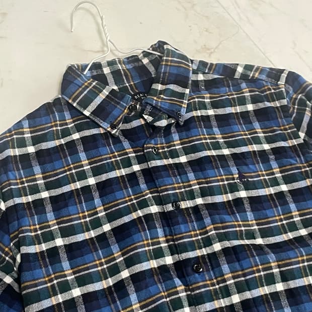 빈폴 체크 남방 셔츠 95사이즈