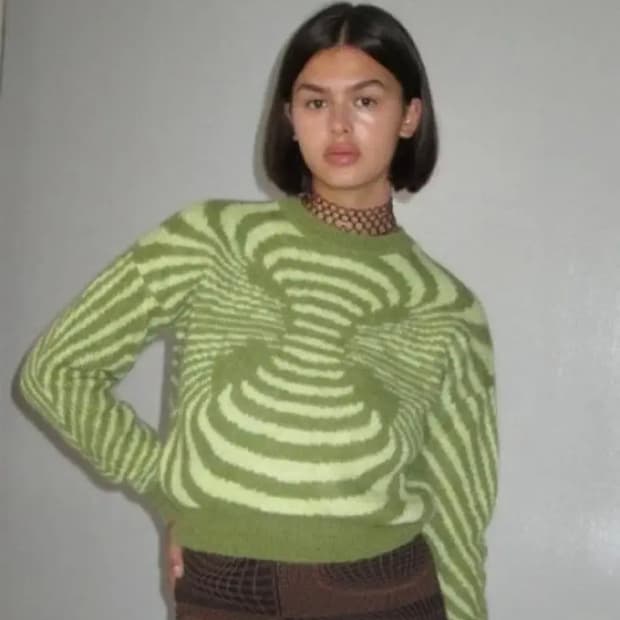 팔로마울 매트릭스 울 니트s paloma wool