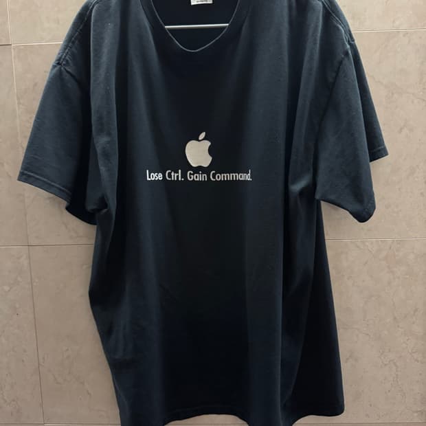 빈티지 애플티셔츠 