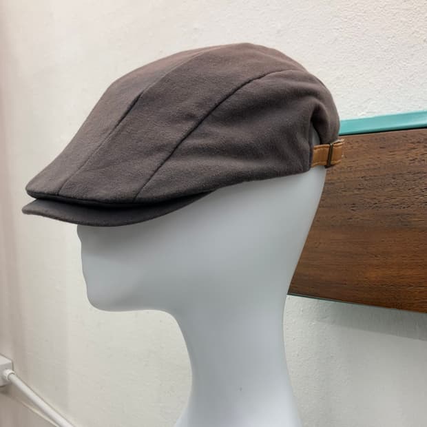 빈티지 그라데이션 코튼 헌팅캡 