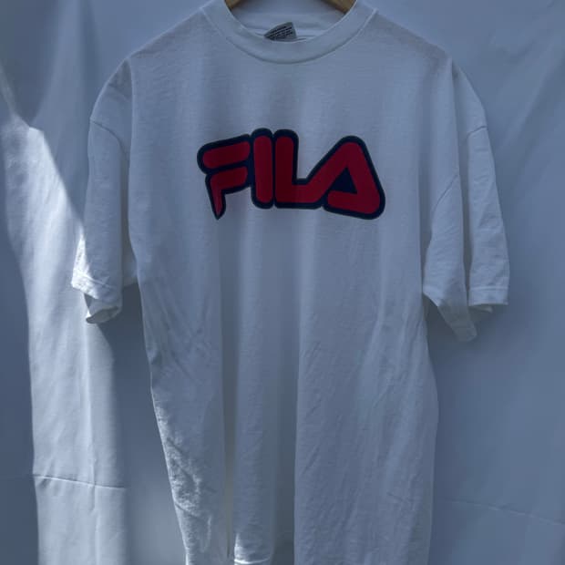 90s USA 필라 Fila 빈티지 티 L