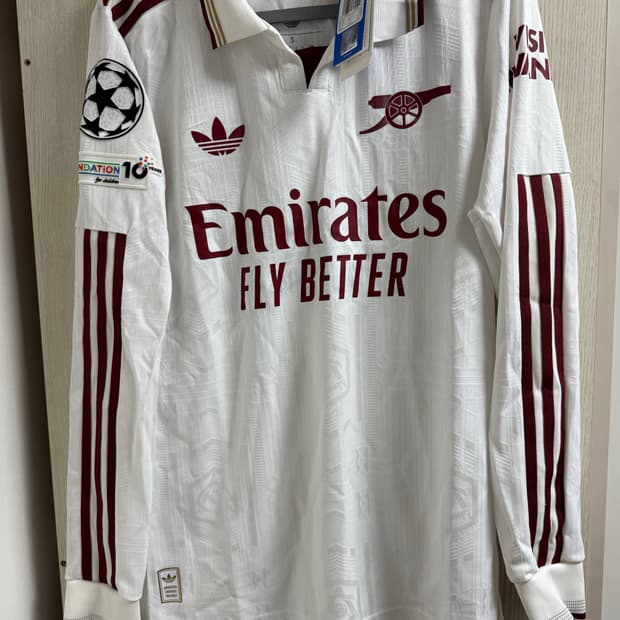 25-26 아스날 써드 어센틱 긴팔 요케레스 유니폼