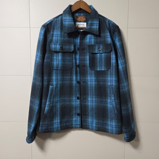 Schott NYC 쇼트  US ARMY 플라이트 (항공) 울 셔츠