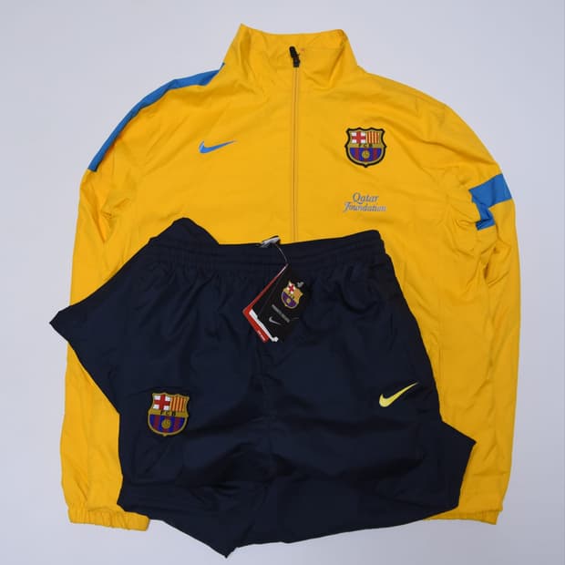 나이키 바르셀로나 트레이닝복 XL 상하의 세트