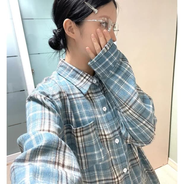 디멘션  damage check 셔츠