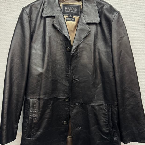 윌슨 리얼레더 내피분리 자켓 S(M~L)