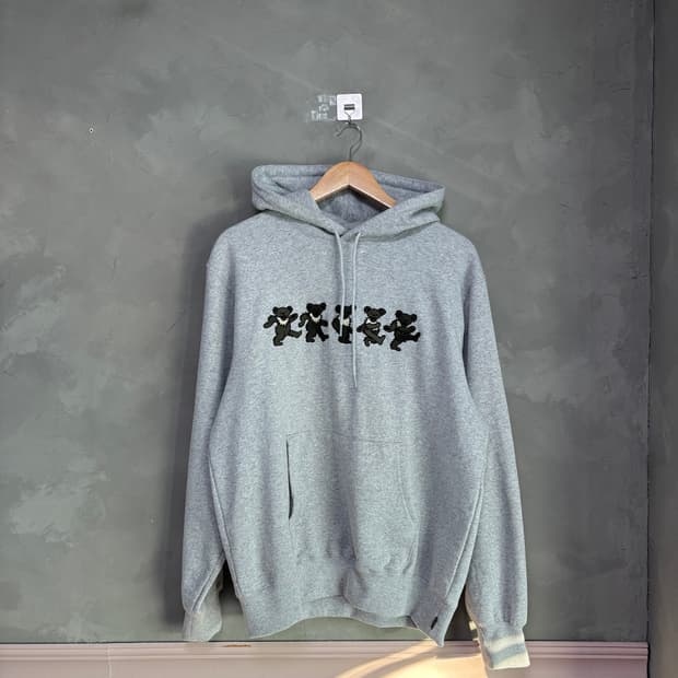 디스이즈네버댓 그레이트풀데드 후드 그레이