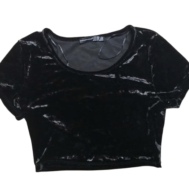 빈티지벨벳반팔티셔츠 긱시크 y2k 펑크 공겜여주 헤이세이 대장 핀터깔