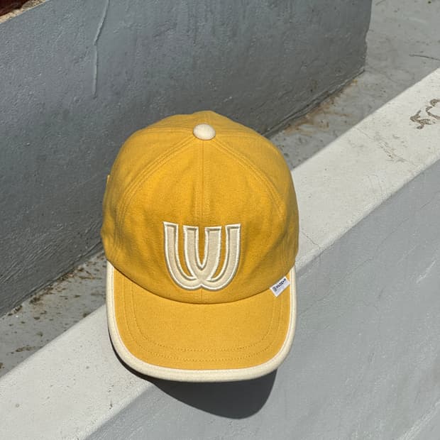 [F] MU sport 엠유스포츠 옐로우 볼캡 모자