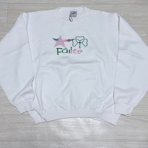made in USA sweatshirt  자수 스웻셔츠