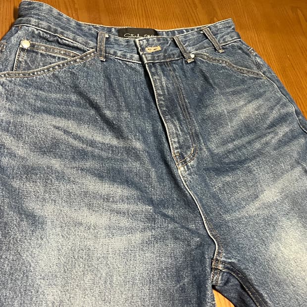 STU 플레이 데님 초판 (코팅, 워싱) M