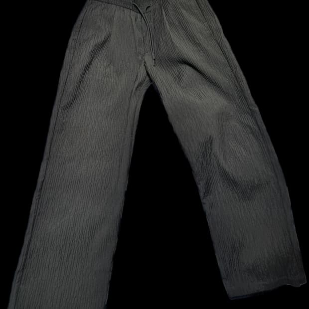 자라 플리츠 밴딩 팬츠 블랙 S 사이즈