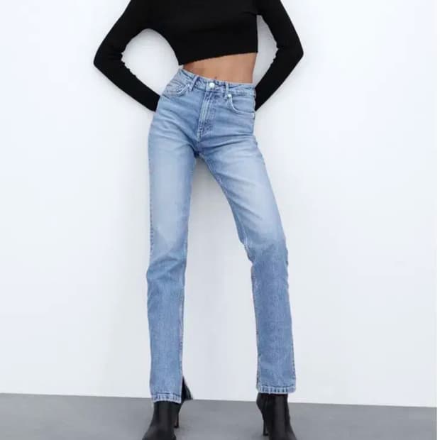 자라 슬릿 스키니