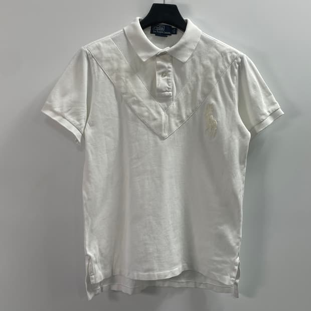 폴로 랄프로렌 빅포니 화이트 반팔 카라티 (on.522)