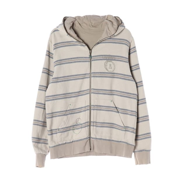 퀵실버 빈티지 리버시블 후드집업 L