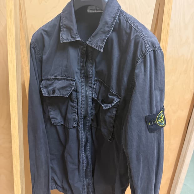 스톤아일랜드 오버셔츠 블랙