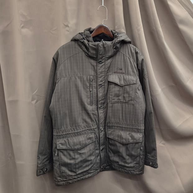 아이더 스트라이프 후드 자켓 L