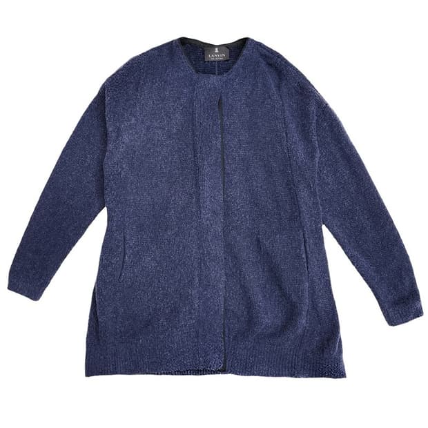 LANVIN 컬렉션 롱 가디건 90