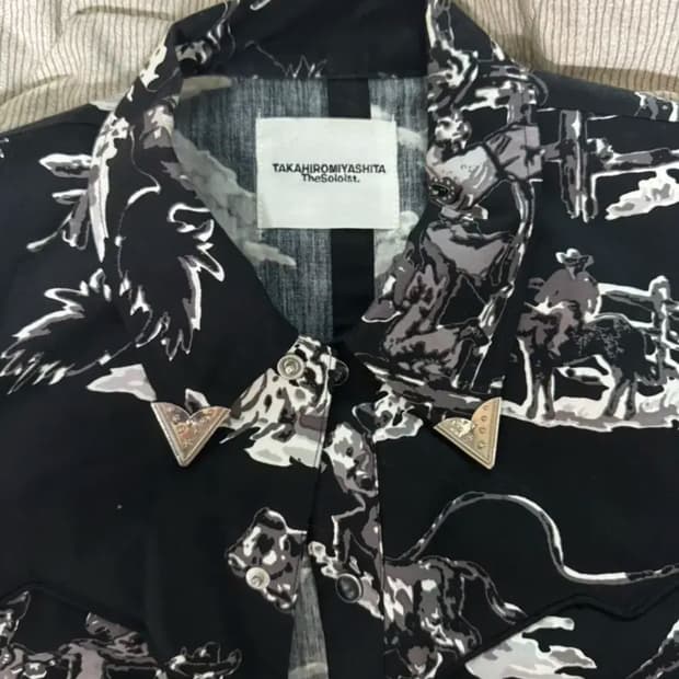 솔로이스트 카우보이 웨스턴 셔츠