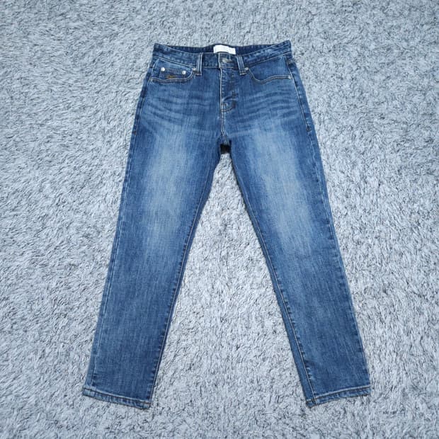 플랙진) 31 남자 슬림크롭팬츠 슬림청바지 / 왕눈이샵