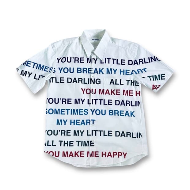 준야와타나베 2002 POEM 셔츠