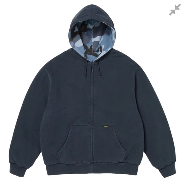 슈프림 리버시블 워크집업 25FW