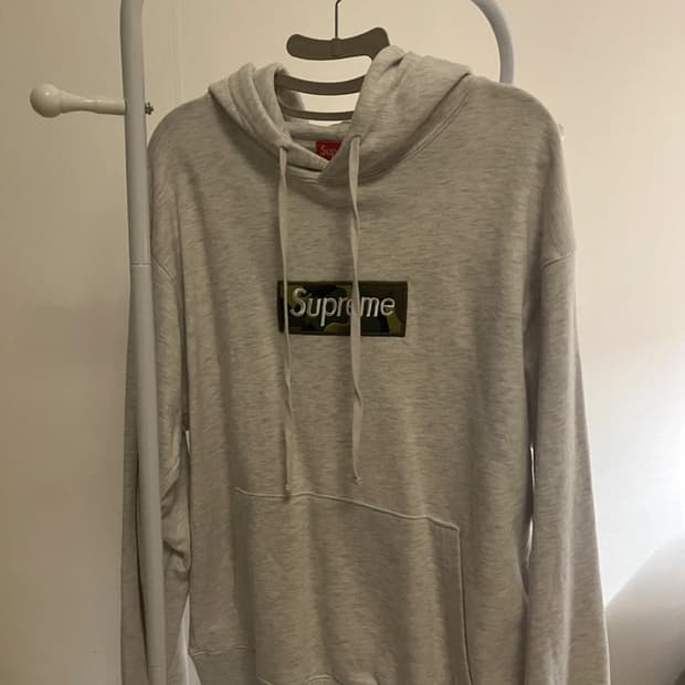 슈프림 박스 로고 후드티