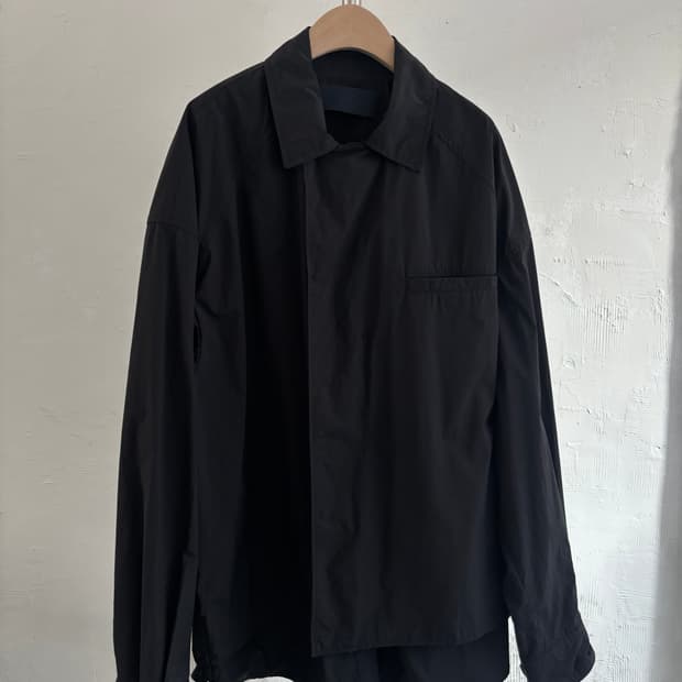 Juun.J 준지 23FW 나일론 레이어드 셔츠 자켓