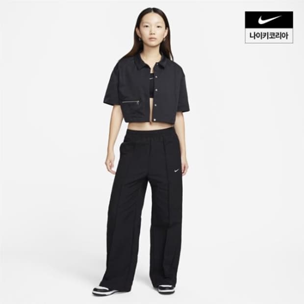 나이키 여성 우븐 팬츠 XL 블랙