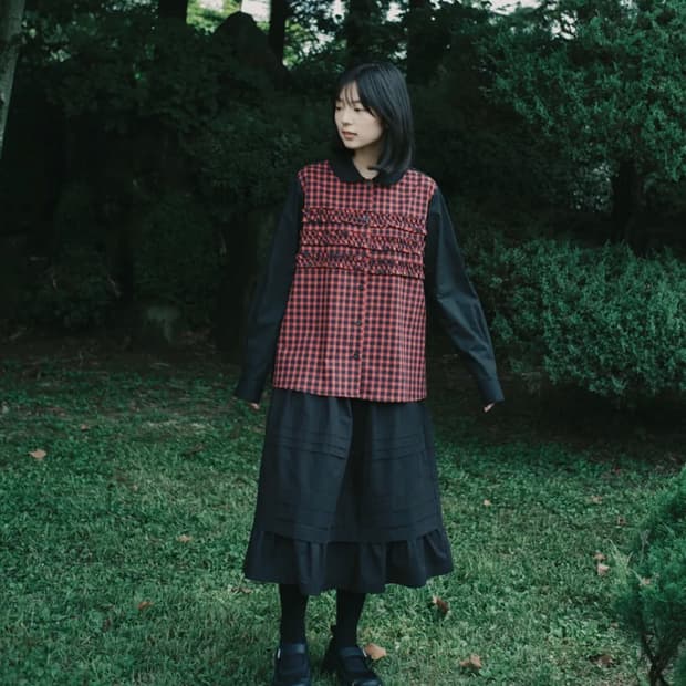 오헤시오 프릴 셔츠