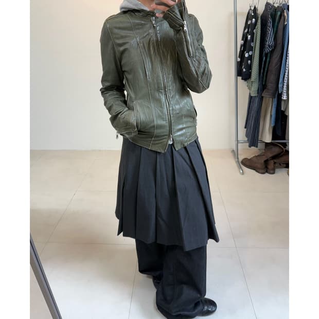 빈티지 양가죽 자켓