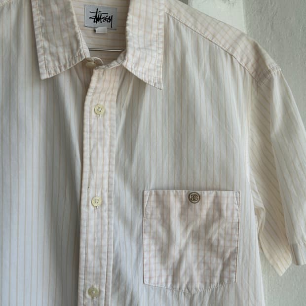 90‘s 스투시 스트라이프셔츠