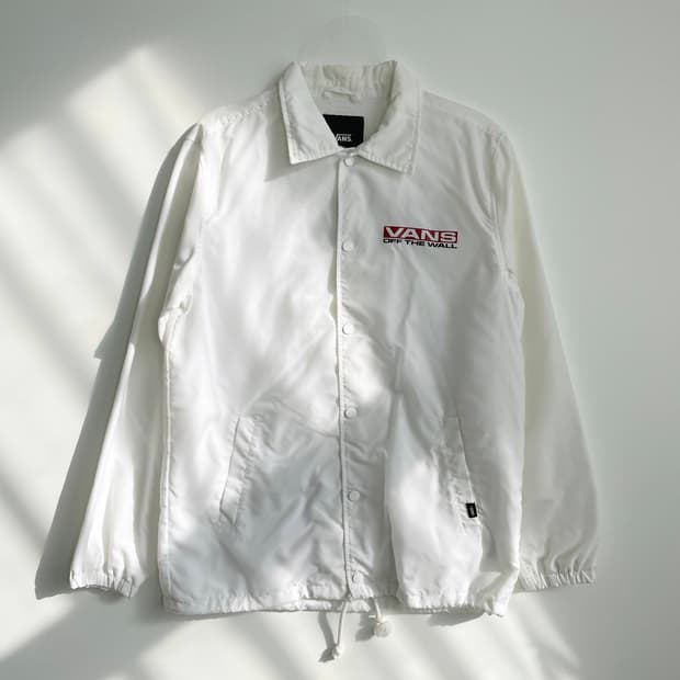 C1 반스 레드 박스 코치자켓 S사이즈