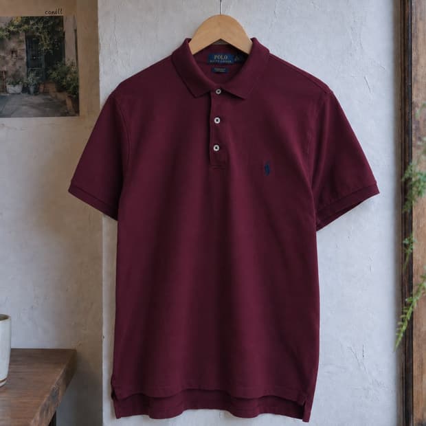 100 POLO 폴로 랄프로렌 반팔 카라티 피케 커스텀슬림핏