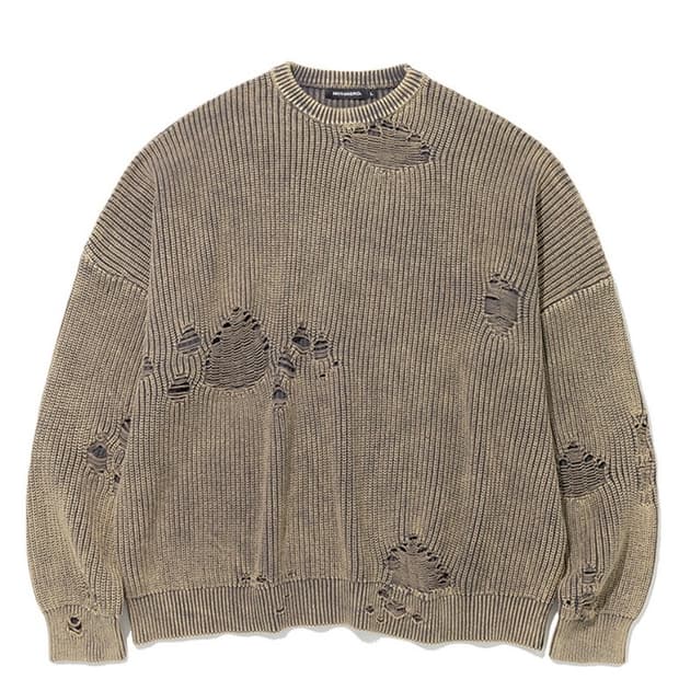 낫포너드 그런지 니트 M