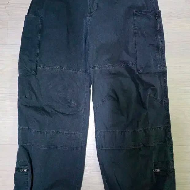 해칭룸 집 카고 팬츠 페이디드 블랙 3(M)