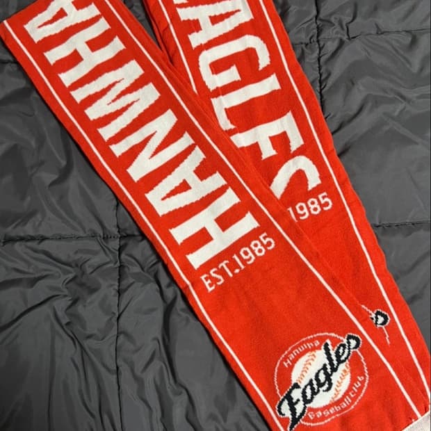 한화이글스 응원 머플러 2개