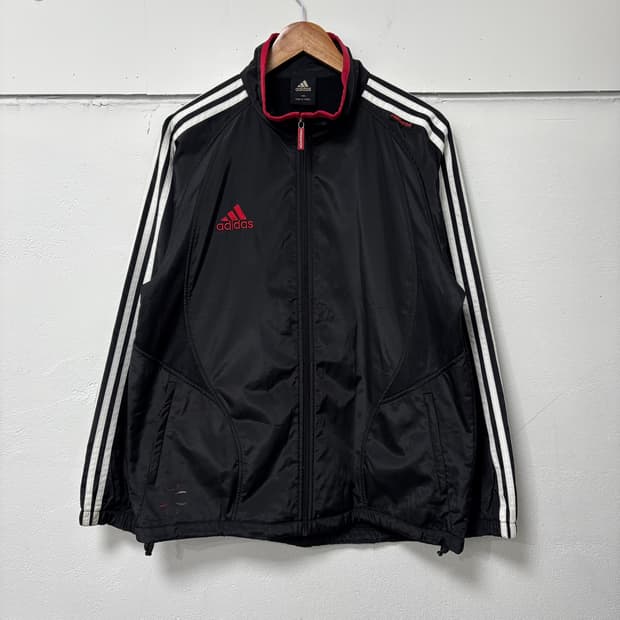 아디다스 블랙 삼선 자켓