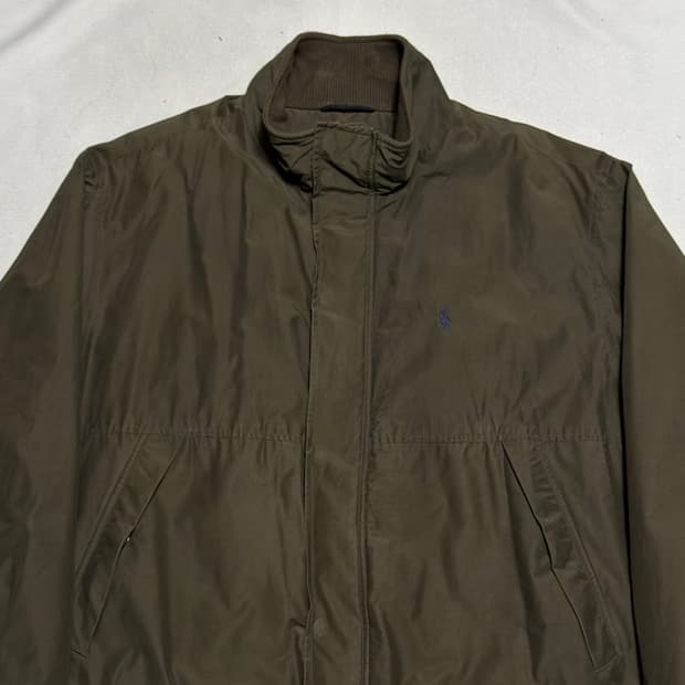 XL 폴로랄프로렌 카키 블루종 자켓