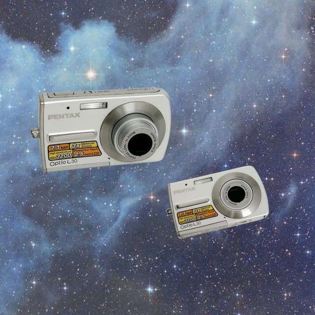 필카느낌!) 펜탁스 옵티오 l30 Optio 빈티지 디카
