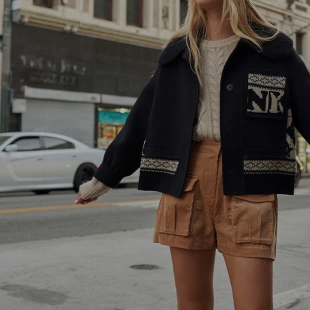 르닉앤맥코이 니트패치 울자켓 Free _ 여성