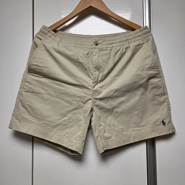 폴로 랄프로렌 클래식핏 반바지 (6인치/M/베이지)