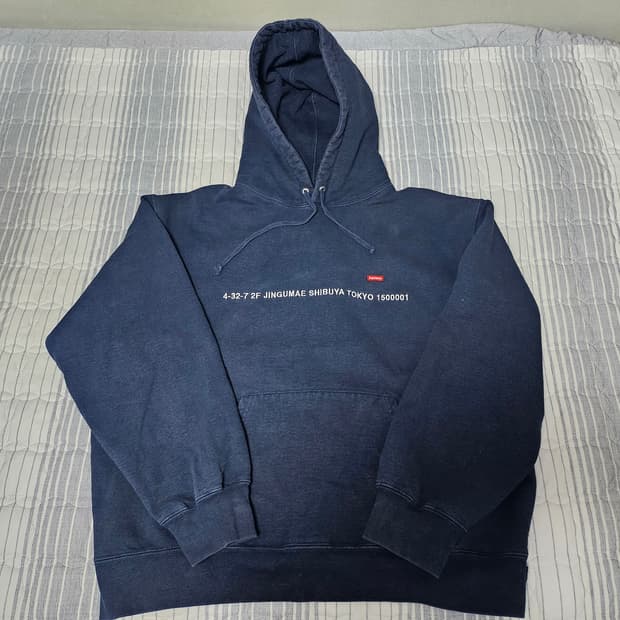 슈프림 도쿄 샵 후드 L