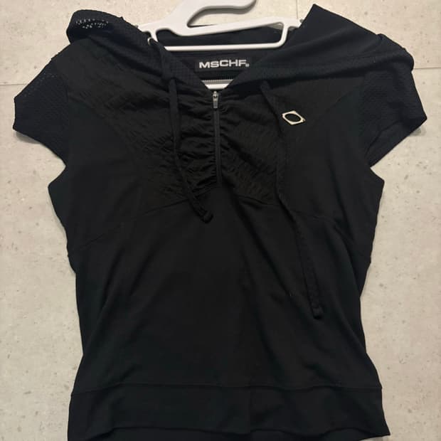 미스치프 후드 트랙 집업