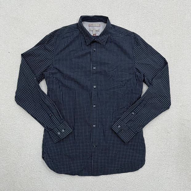 M 바나나리퍼블릭 체크 셔츠 남방 0311M